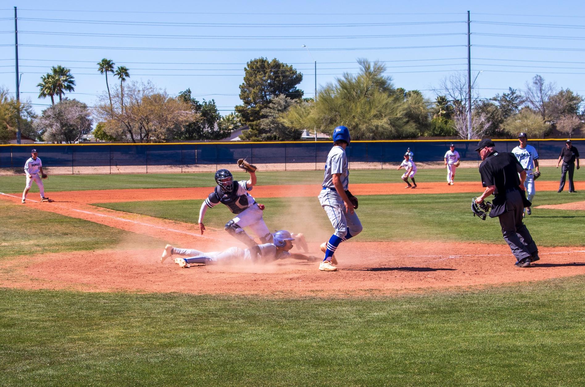 SMCC Baseball Splits Season Series with Central Arizona