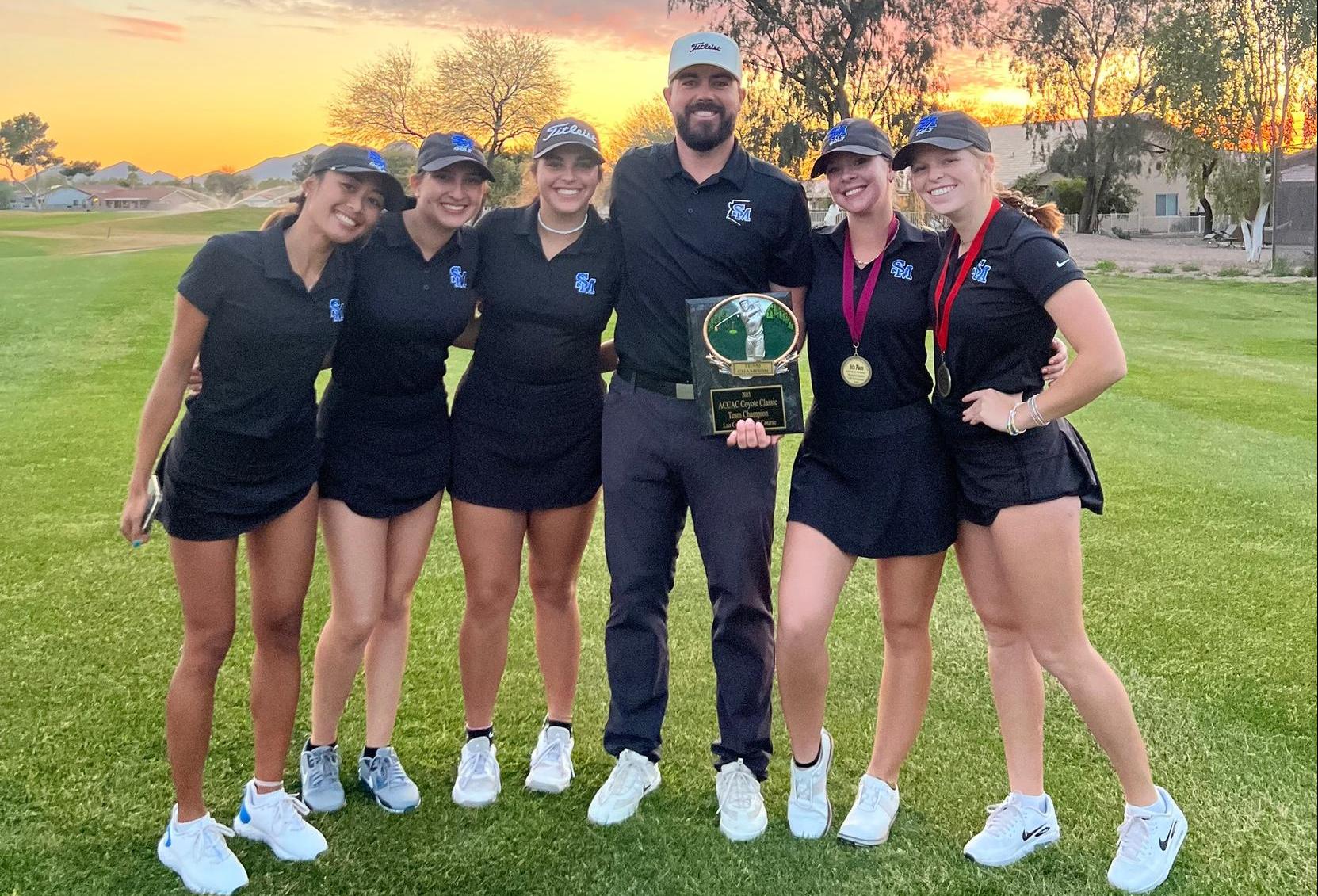 SMCC Women's Golf Wins Coyote Classic to Set Program Milestone