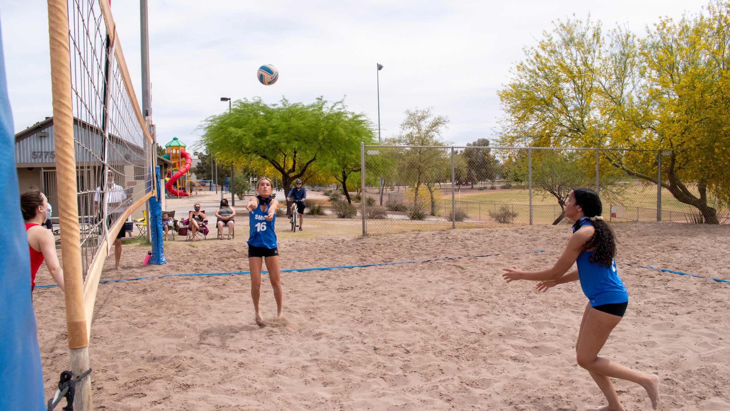 Cougar Beach Volleyball Defeats Trinidad State JC for Program's First Duel Win