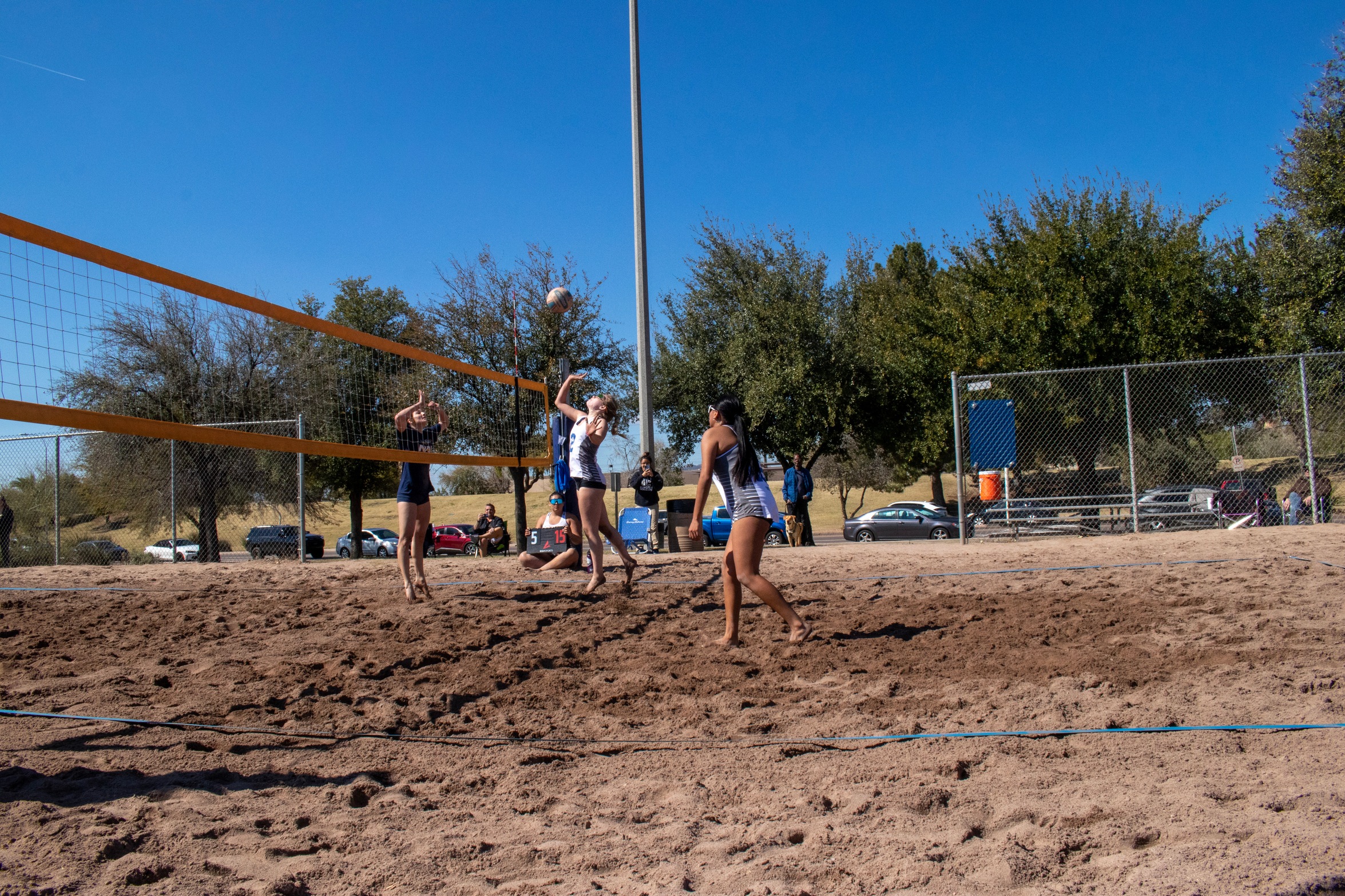 SMCC Beach Volleyball Splits with Ottawa University (AZ)