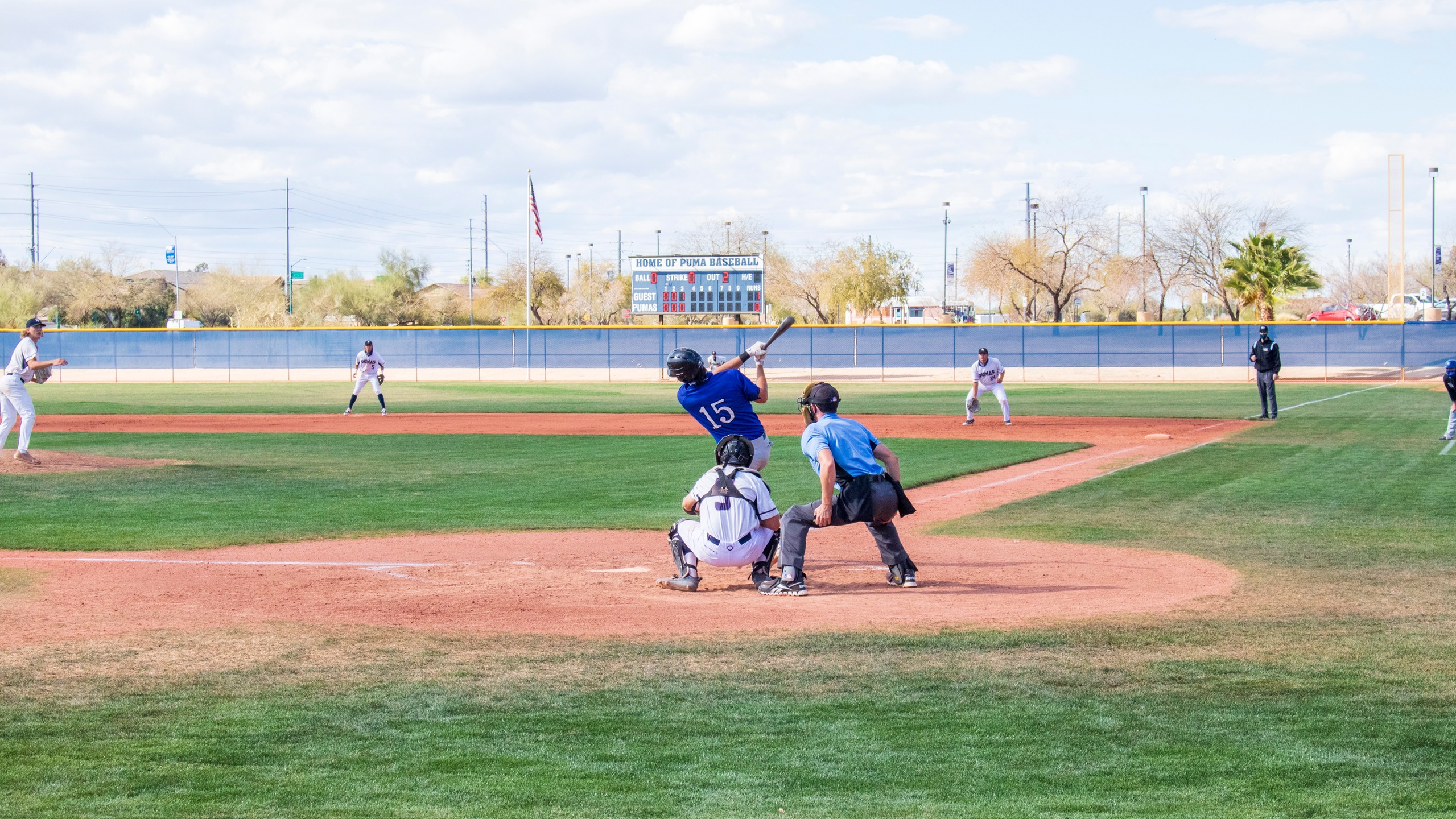 Offense Leads SMCC Baseball to Sweep of Eastern Arizona