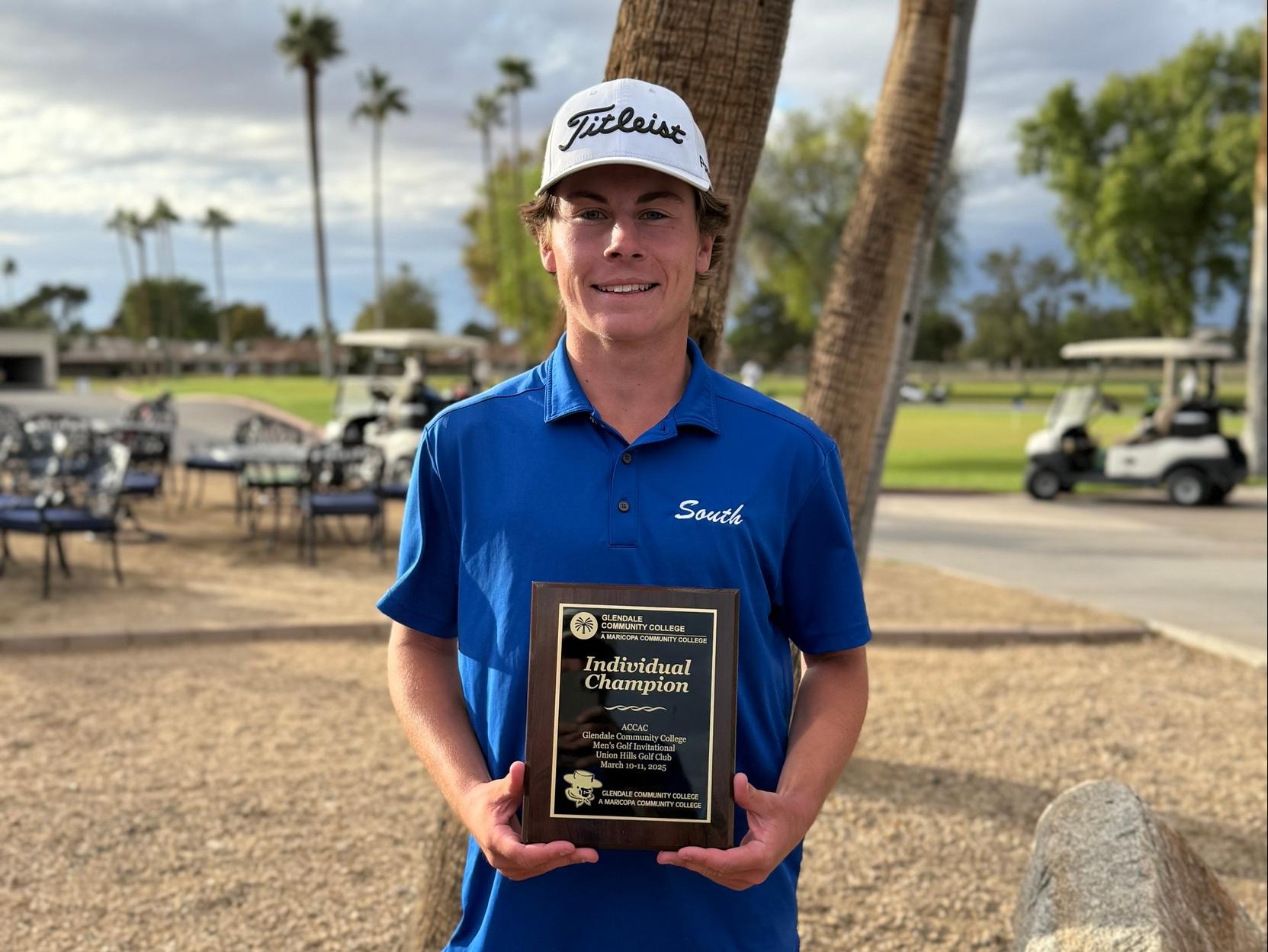 SMCC Men's Golf Freshman Adam Croix Transfers to Utah