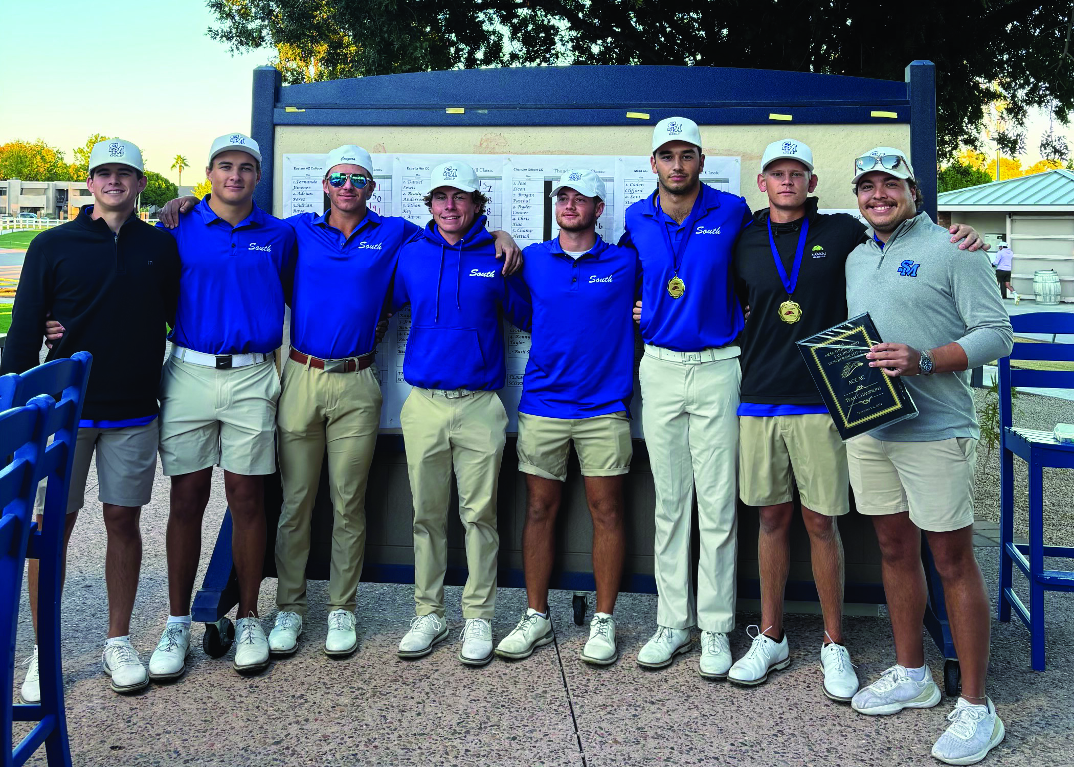 SMCC Men's Golf Wins Thunderbird Fall Classic