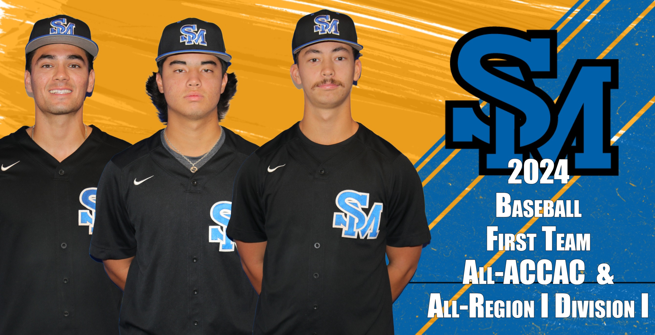 Trio of Cougars Named First Team All-ACCAC, All-Region I Division I