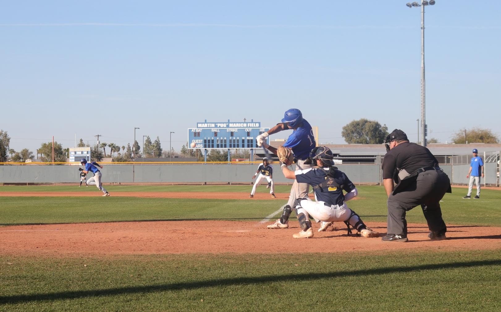 SMCC Baseball Sweeps Non-Conference Series with Phoenix College