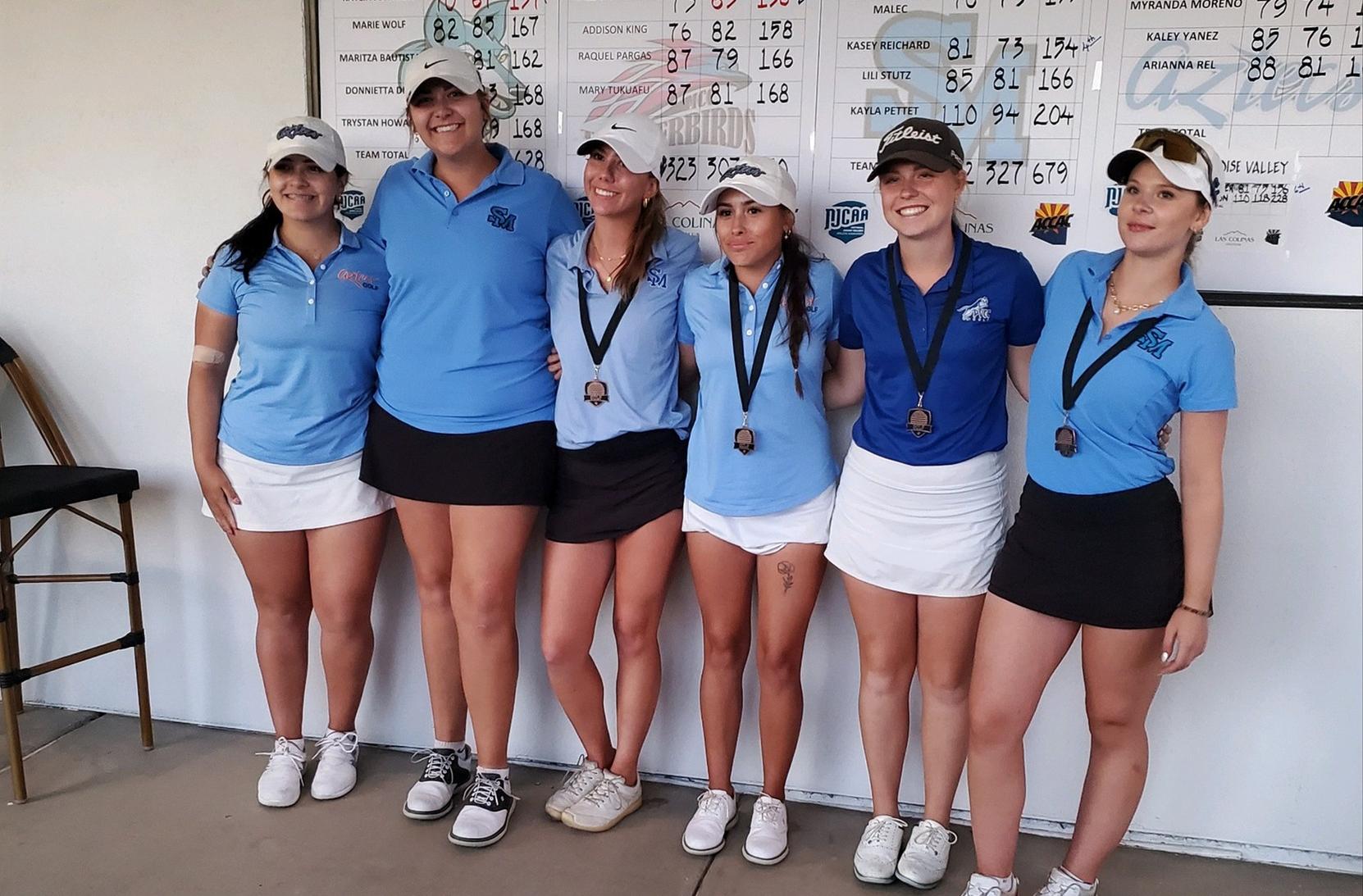 Trio of SMCC Women's Golfers Qualify for NJCAA Southwest District Championships